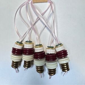 Button Christmas tree ornaments up cycle hand made